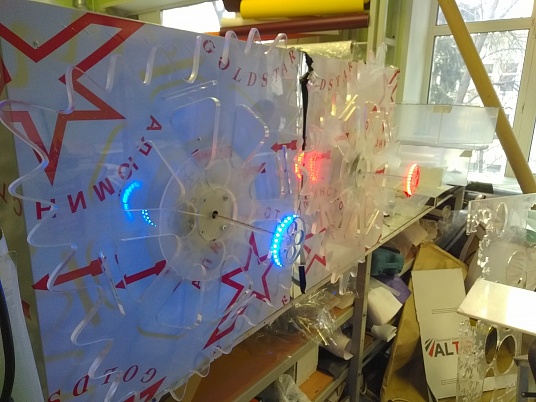 Изготовление модели помольной установки