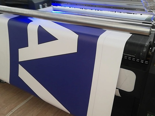 Печать баннера без выгорания