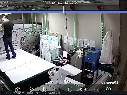 Вывеска световая "Сервисный центр Рестарт"