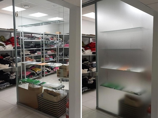 Монтаж и демонтаж плёнок