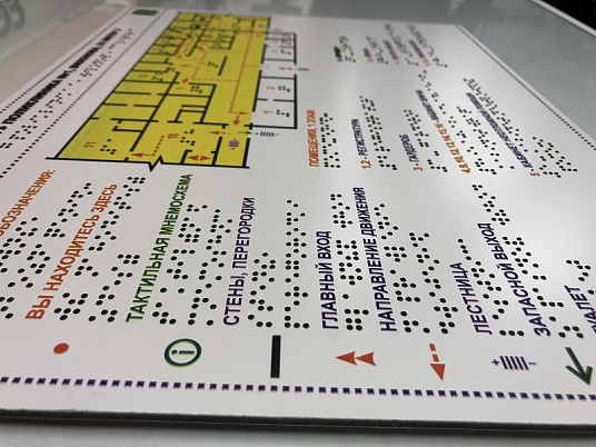 Тактильная мнемосхема