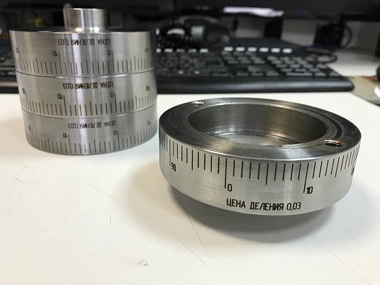 Маркировка приборных шкал