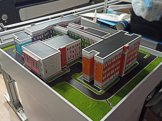 Изготовление архитектурных моделей, проектов зданий, городов.