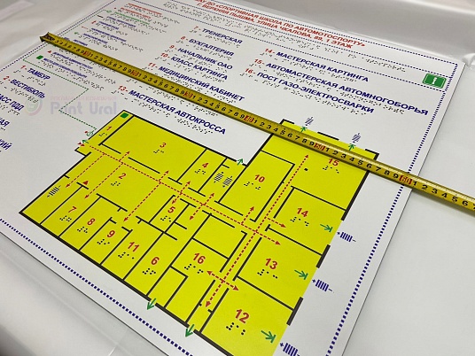 Таблички Брайля