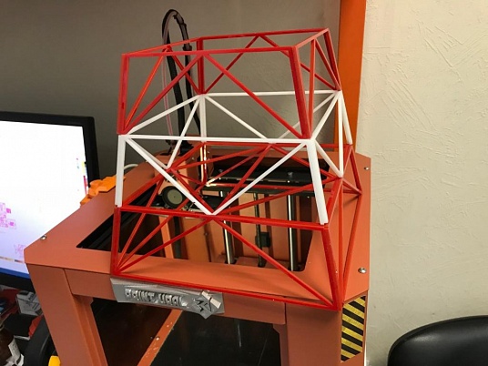 Изготовление макета телевышки.